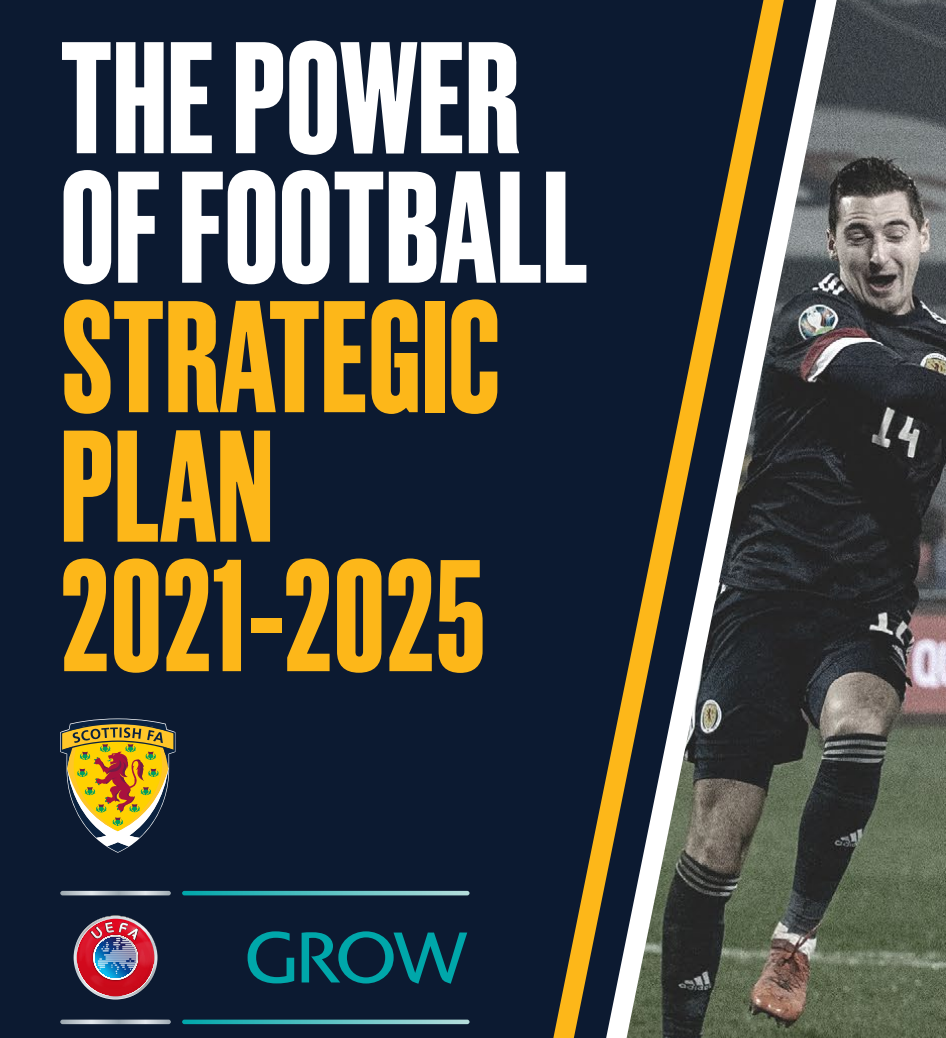 Image: The Power of Football: Scottish FA Strategic Plan 2021-25