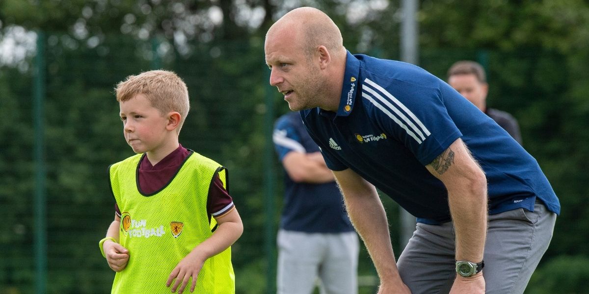 Image: Steven Naismith surprises a free McDonald’s Fun Football Session in Glasgow [Migrated]
