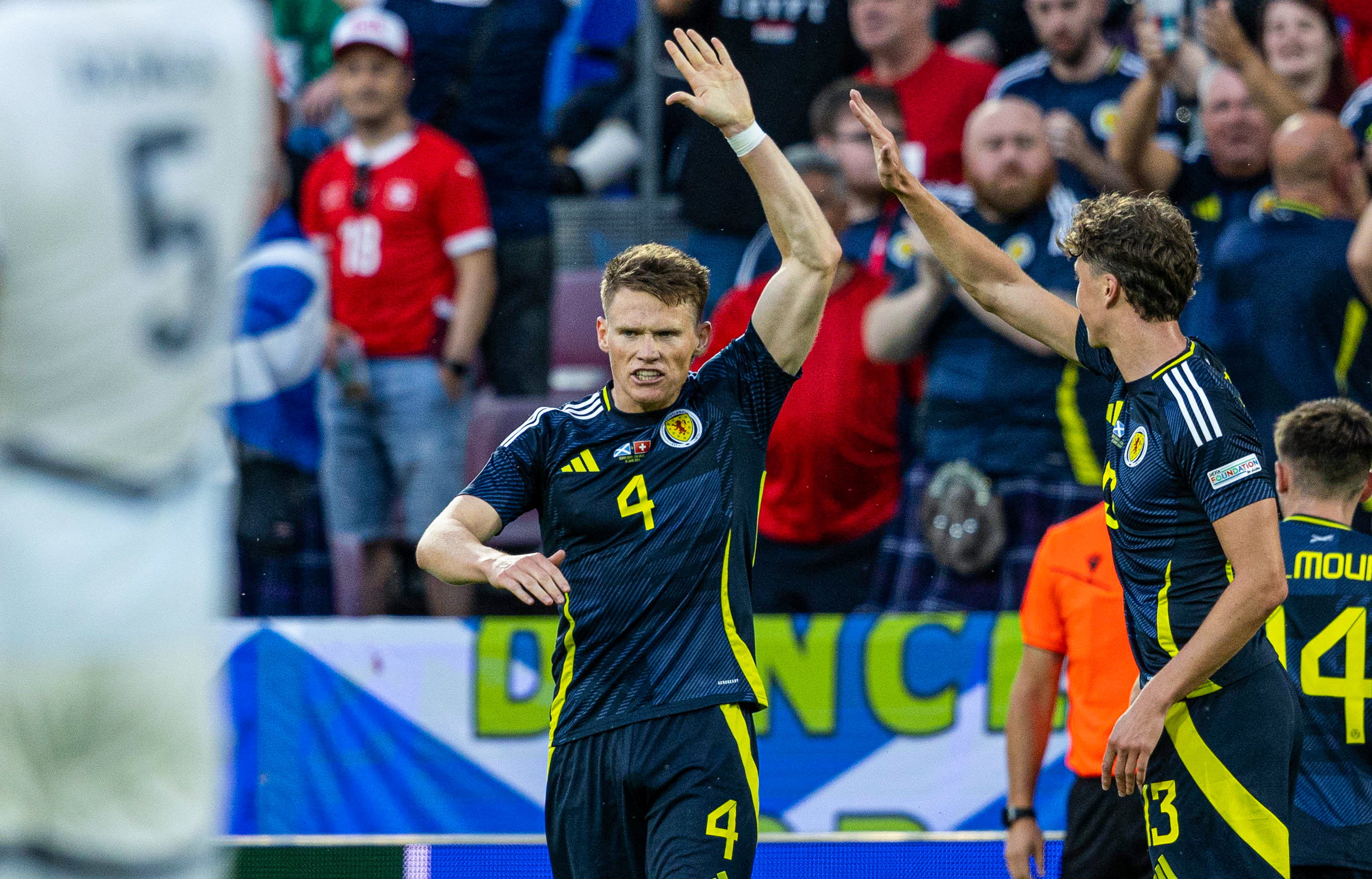Image: Scotland secure battling draw with Switzerland to set up crunch match with Hungary [Migrated]