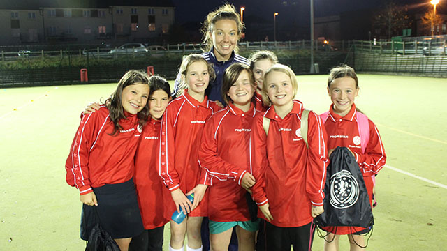 Image: Rachel Corsie pays visit to Girls Football Festival [Migrated]