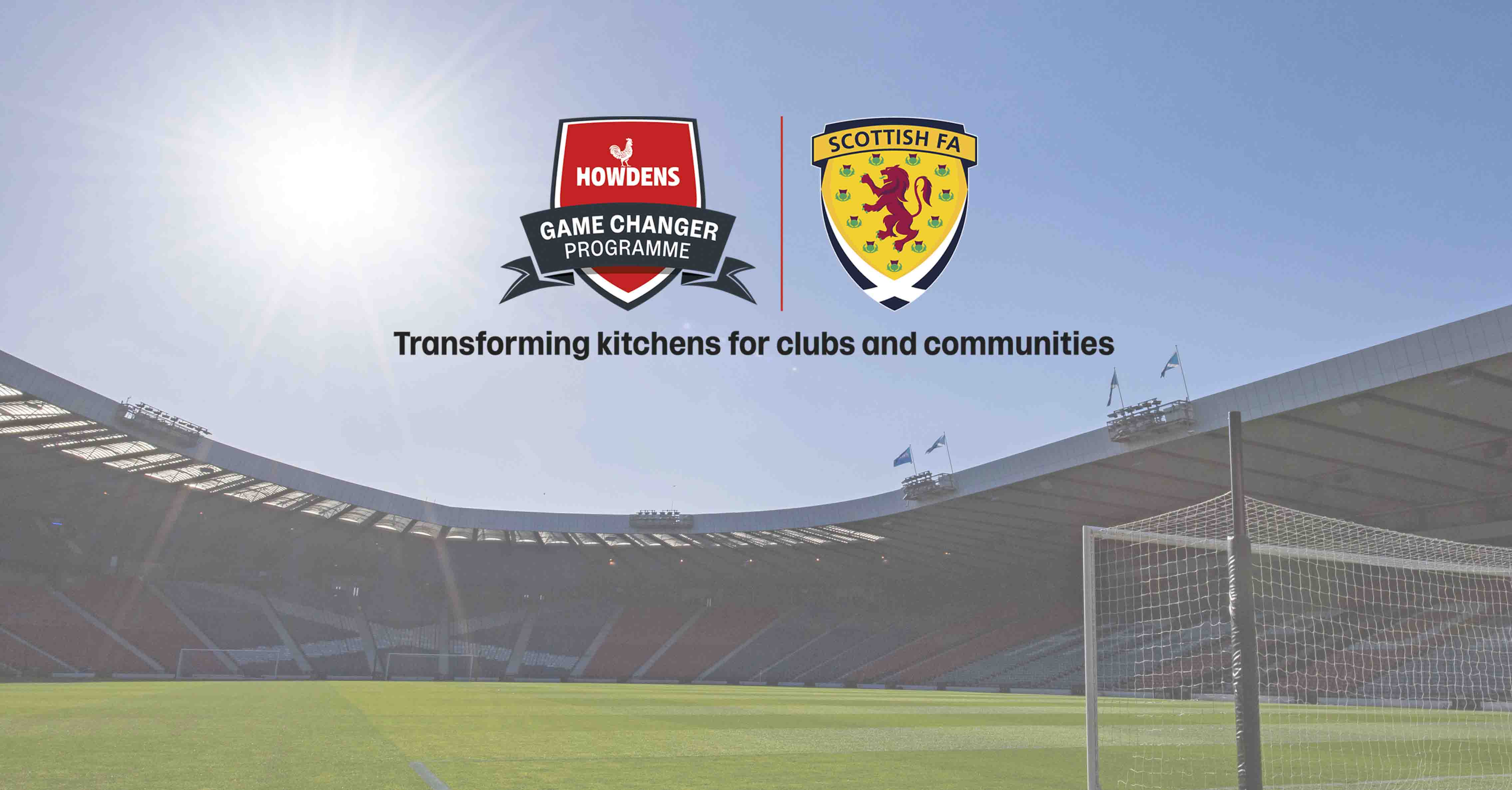 Image: Scottish FA and Howdens Kitchens launch grassroots Game Changer programme [Migrated]