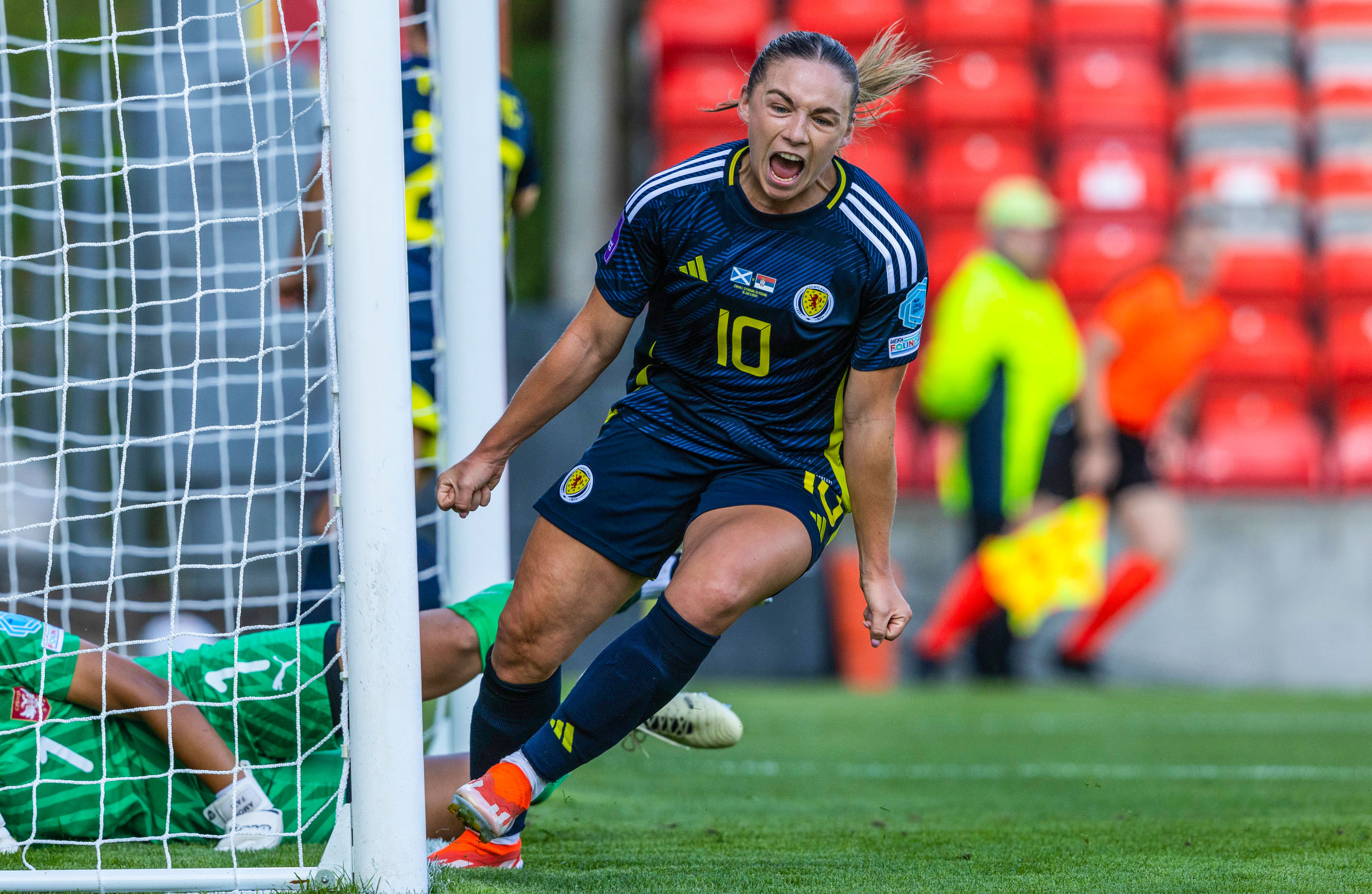 Image: Scotland beat Serbia to top qualifying group and secure fifth straight win [Migrated]