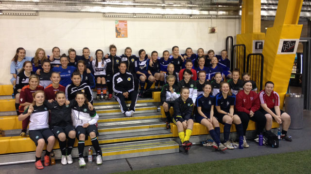 Image: Surprise visit by Scotland internationals [Migrated]