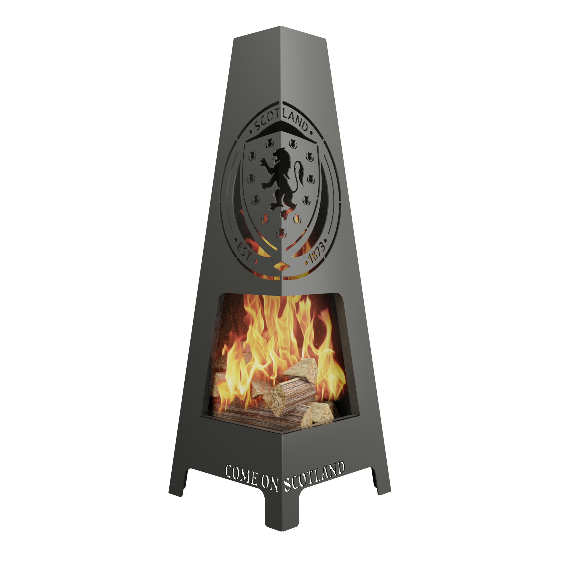 Image: 150 Years of Scottish Football Firepits