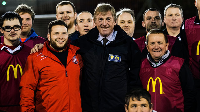 Image: Grassroots club surprised by Scotland legend [Migrated]