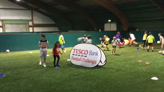 Image: Tesco Bank Football Challenge visits Milngavie [Migrated]