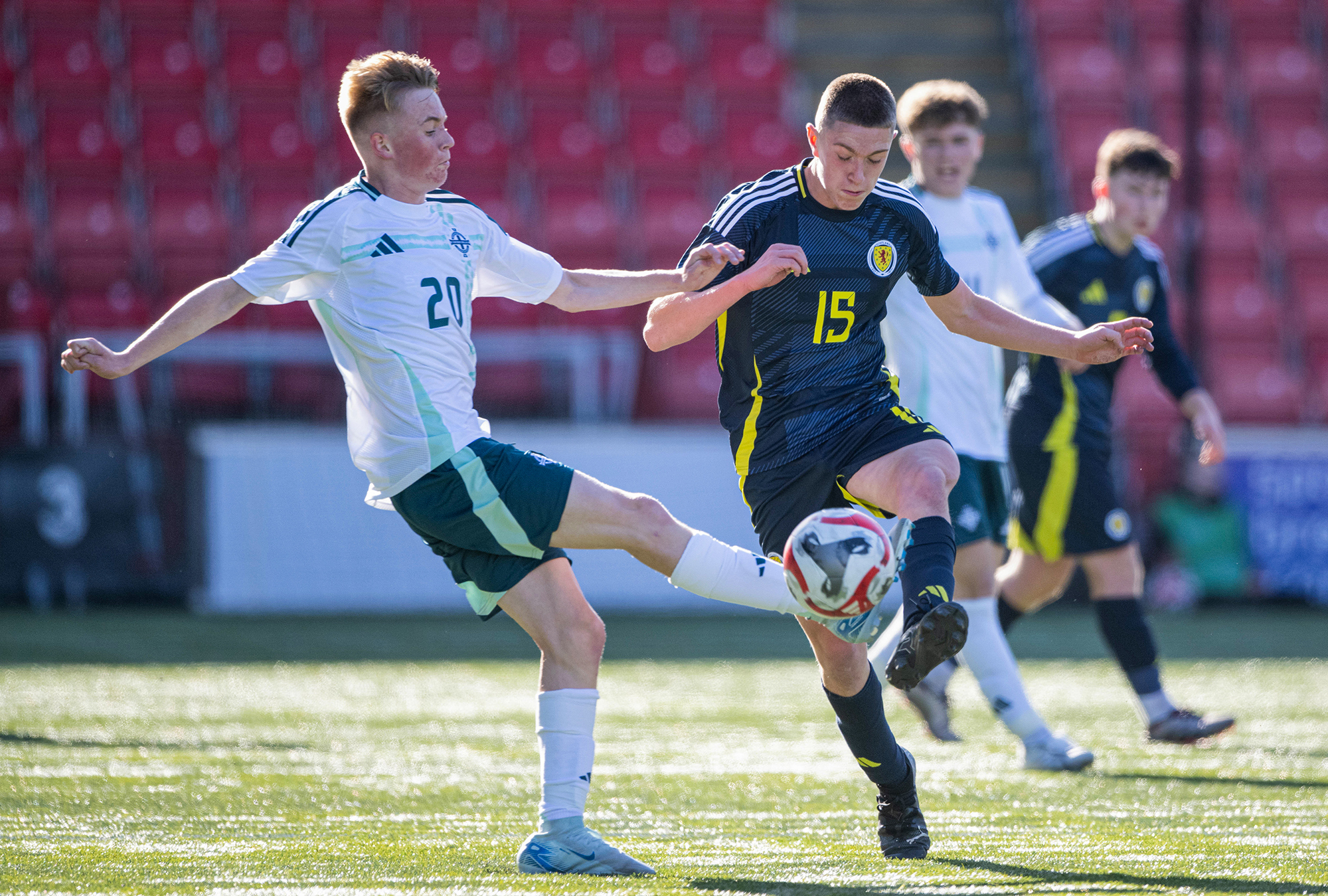 Image: Scotland Under-16s fall to narrow defeat against Northern Ireland in the Victory Shield [Migr