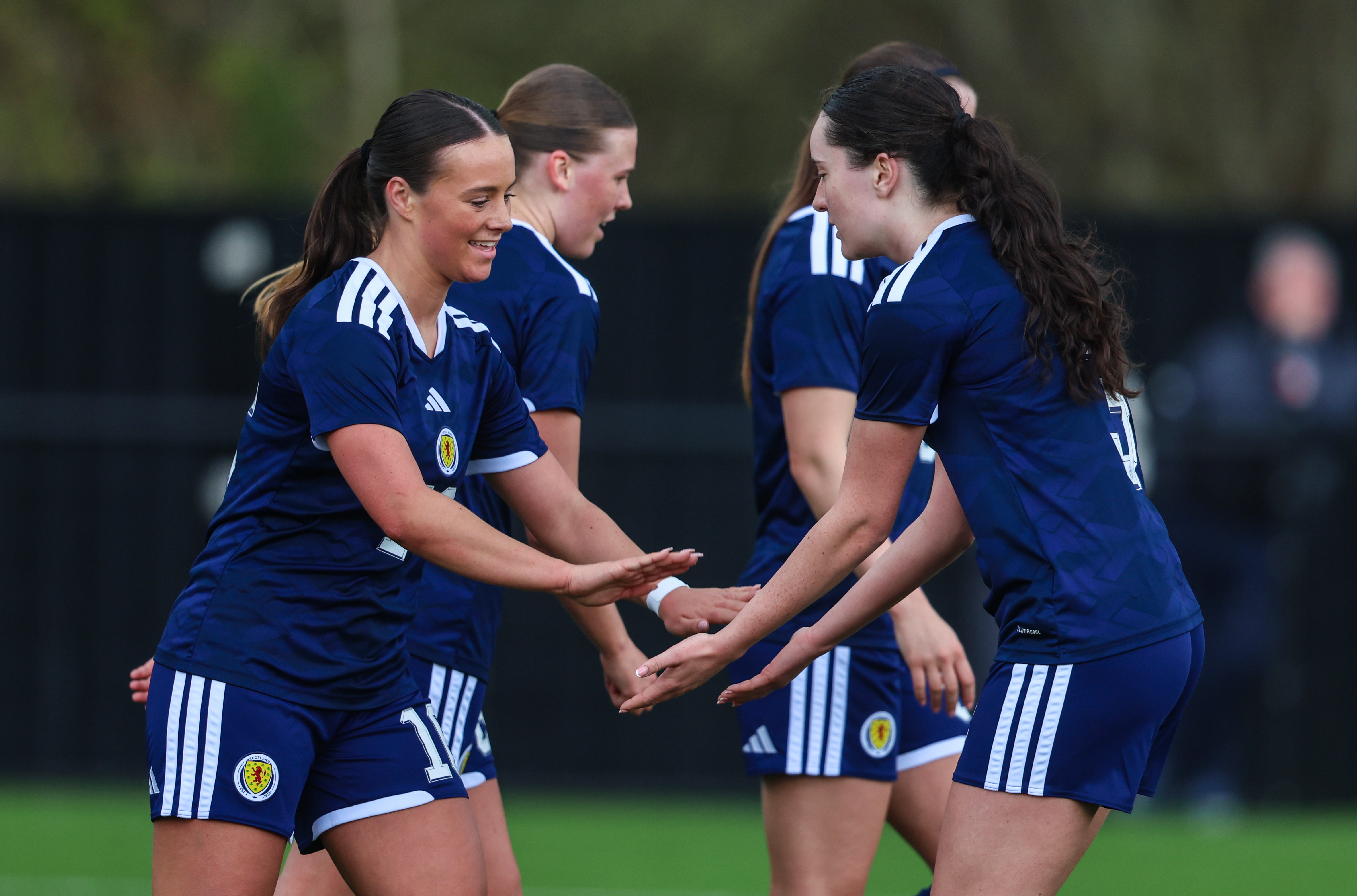 Image: Ruthless Scotland Women's Under-19s fire nine past North Macedonia in Euro qualifier [Migrate