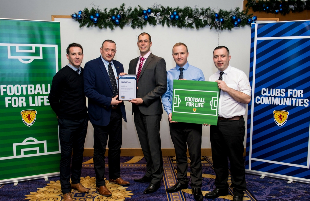 Image: South West clubs honoured at regional Quality Mark awards [Migrated]