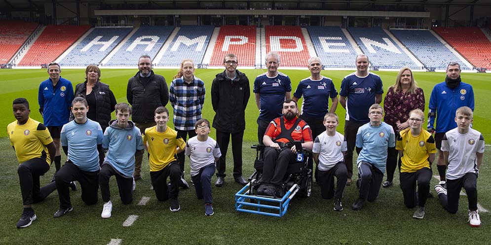 Image: Scottish Para-Football wins prestigious UEFA award [Migrated]