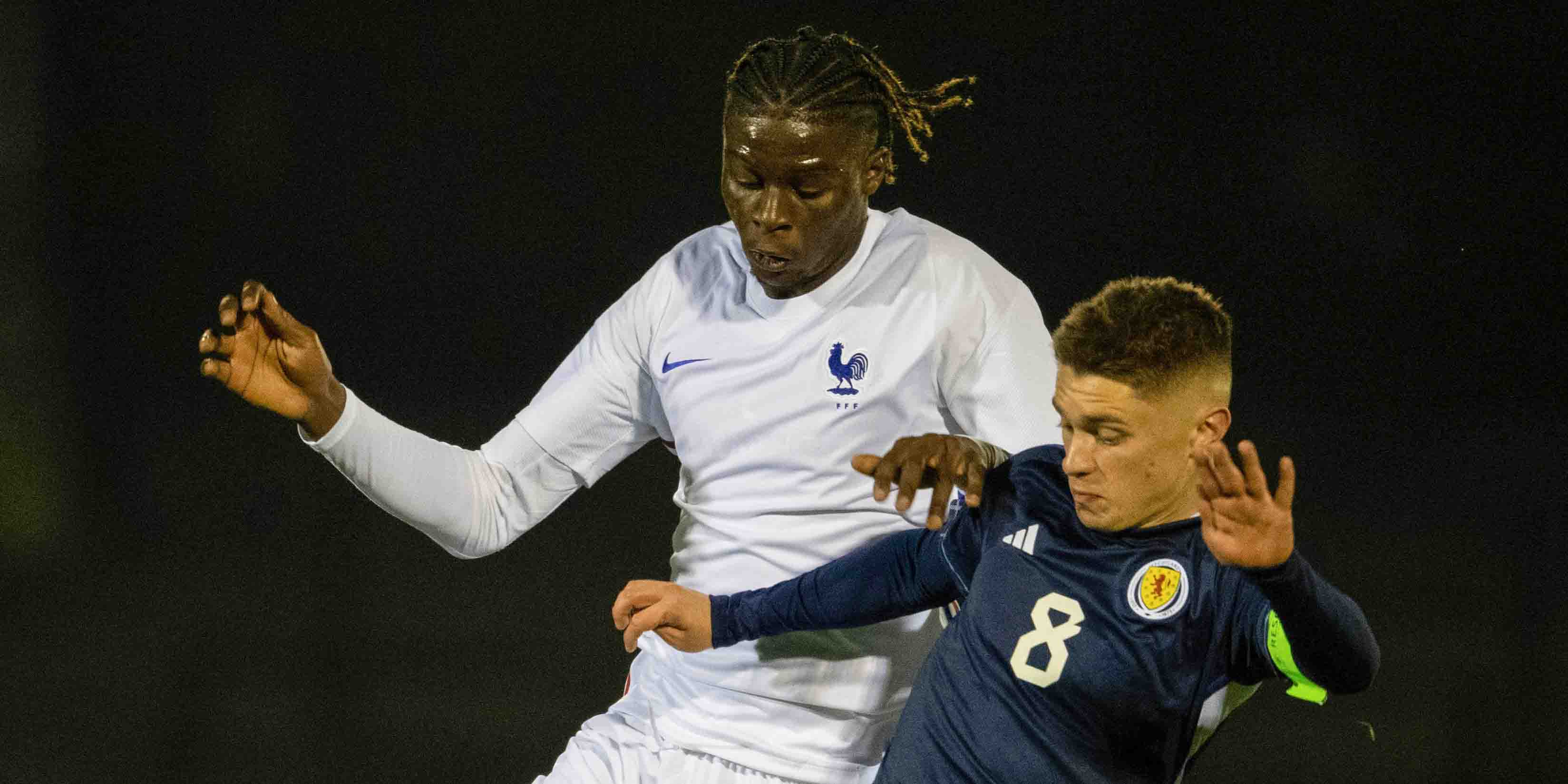 Image: Under-19s end qualifying campaign with defeat to strong France side [Migrated]
