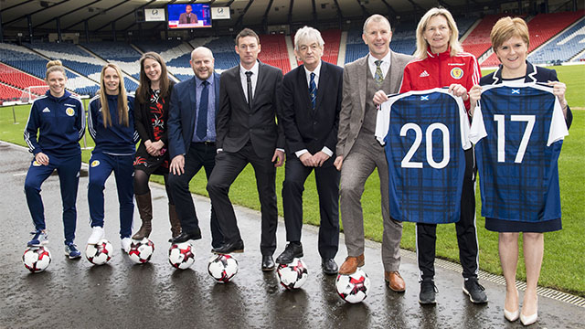 Image: First Minister launches support for Euro-bound Scots [Migrated]