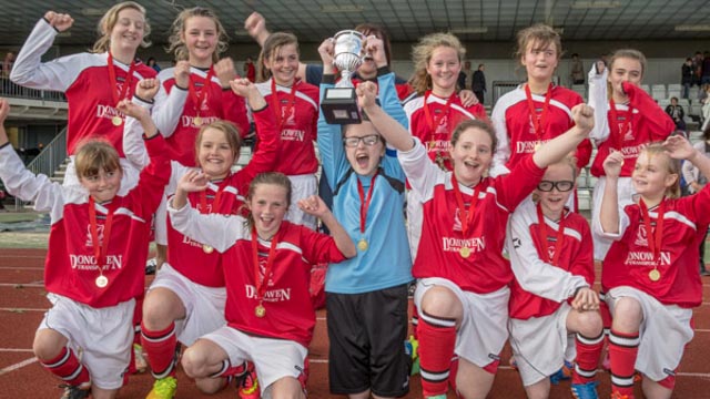 Image: Exciting year of girls’ football comes to a close [Migrated]