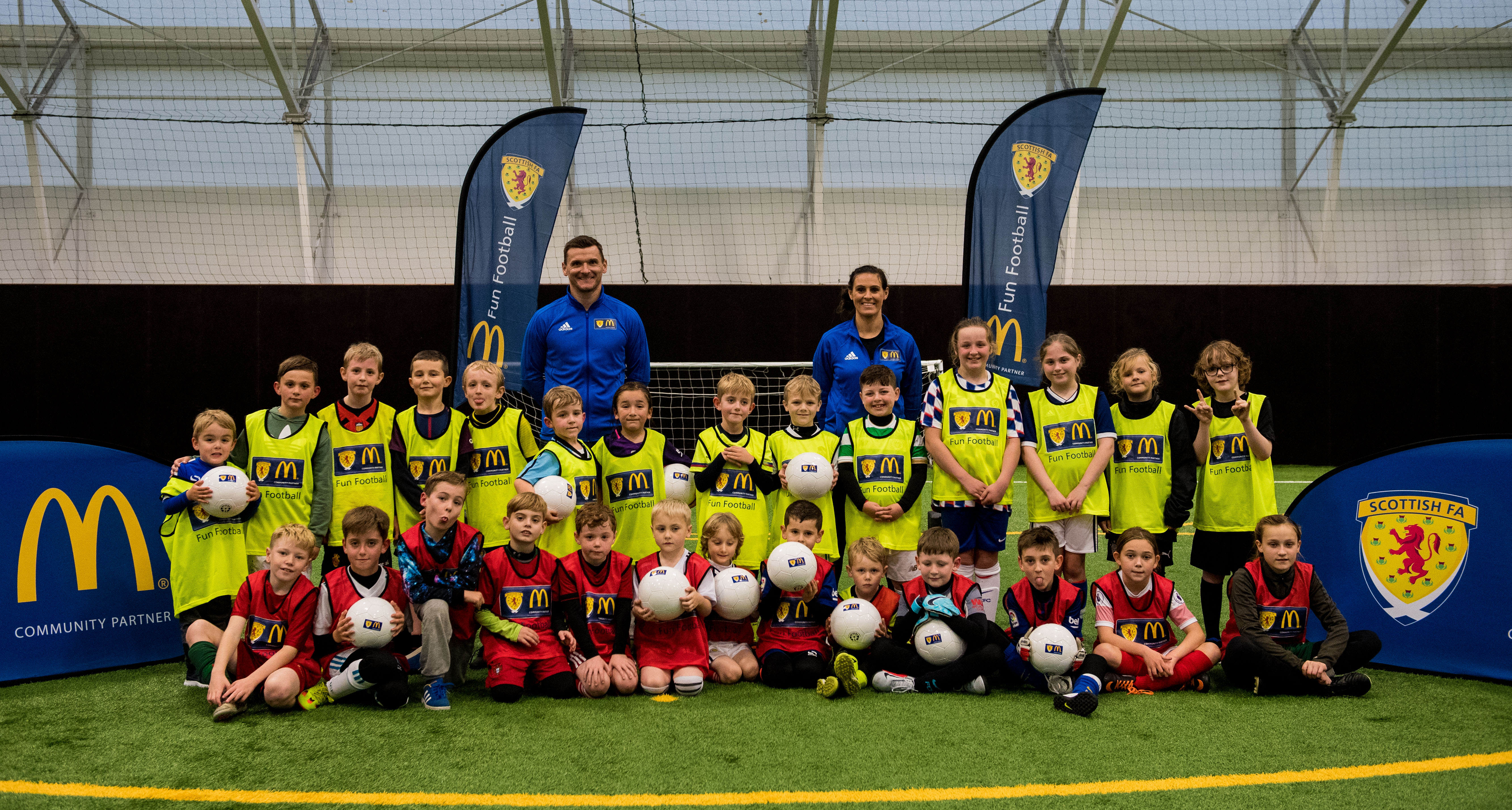 Image: Scottish FA and McDonald's launch Fun Football initiative [Migrated]