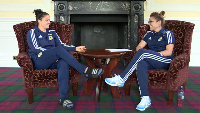 Image: Fay sits down with Love ahead of 200th cap [Migrated]