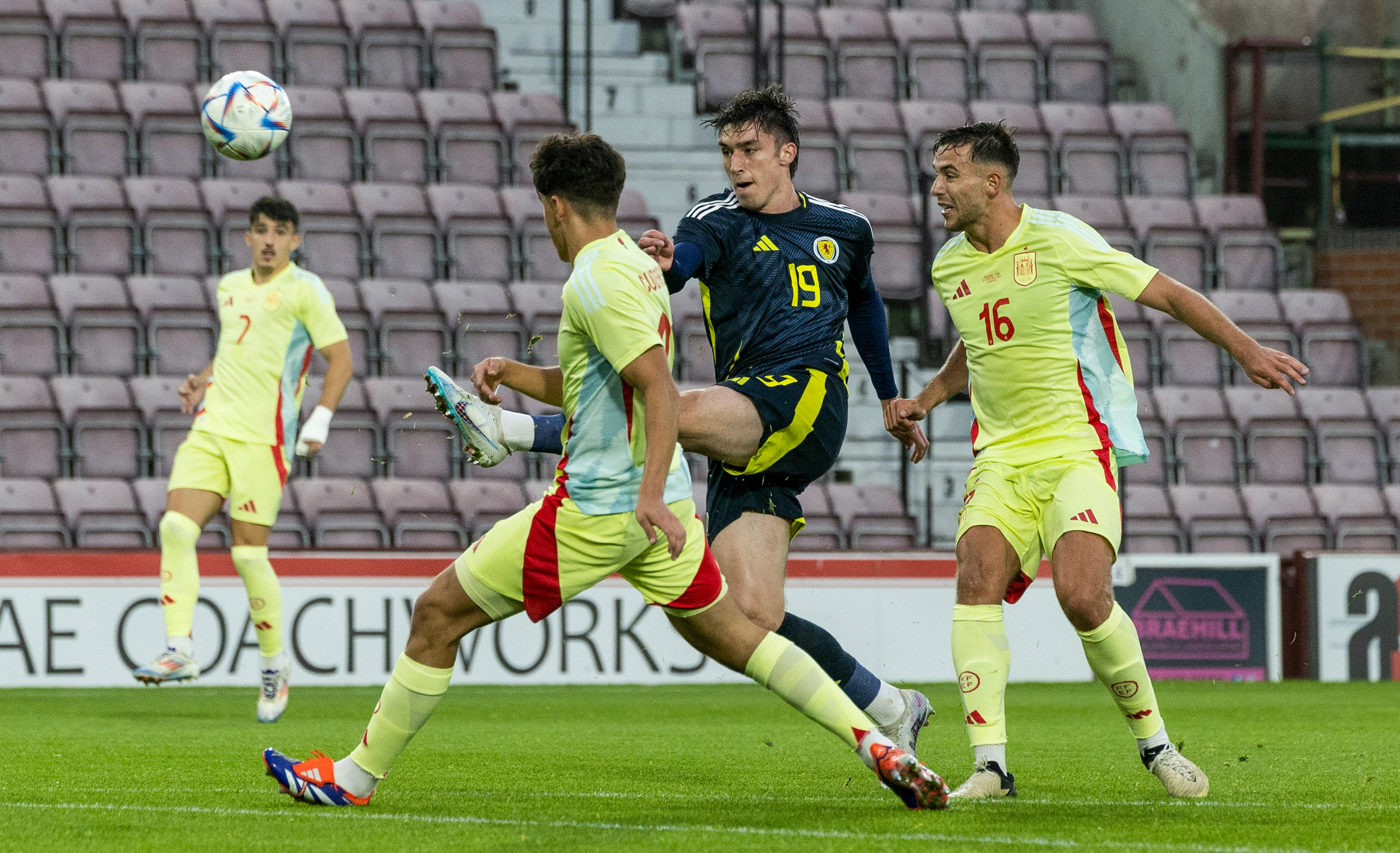 Image: Scotland Under-21s suffer narrow loss to Spain at Tynecastle [Migrated]
