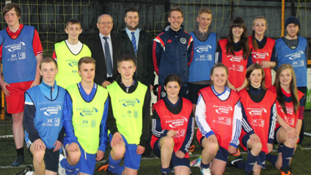 Image: Parliamentary visit to Bank of Scotland Midnight League [Migrated]