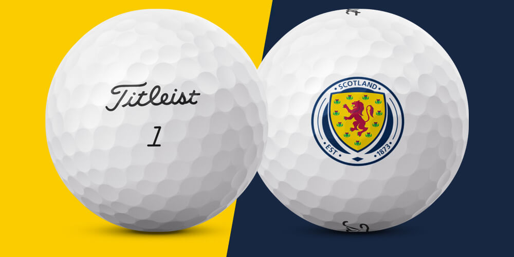 Image: SCOTLAND BRANDED GOLF BALLS