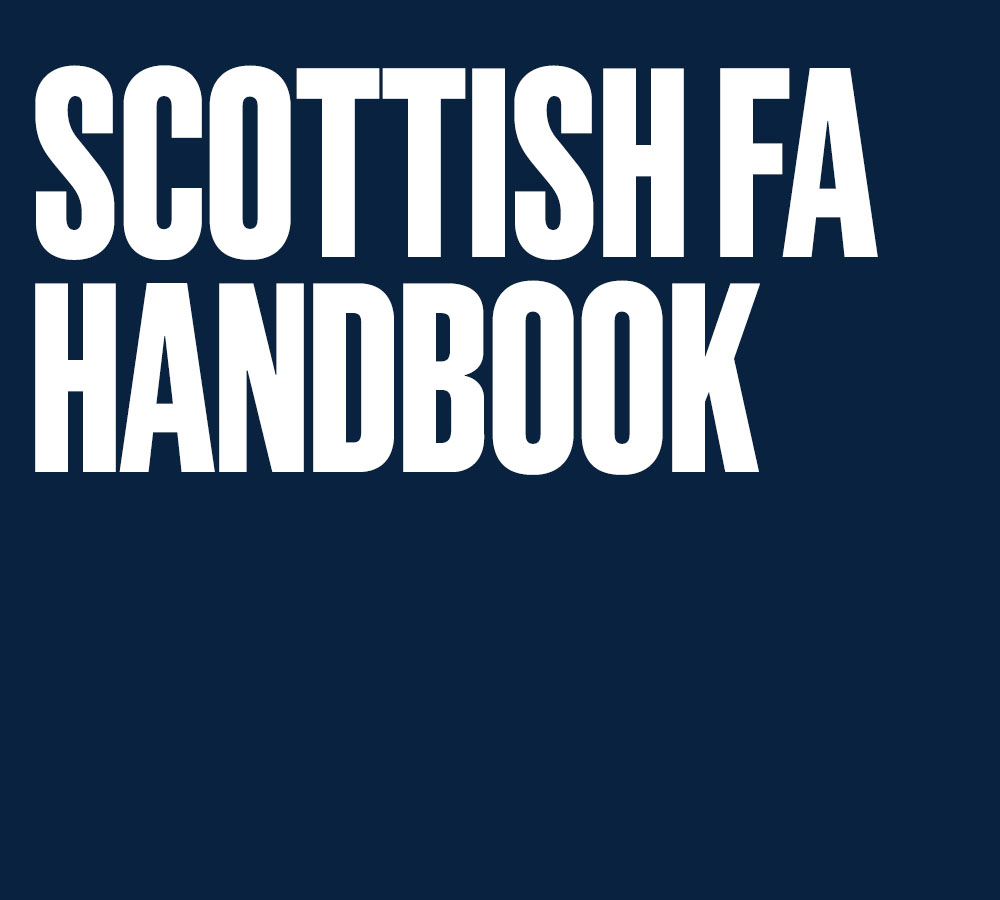 Image: SCOTTISH FA HANDBOOK