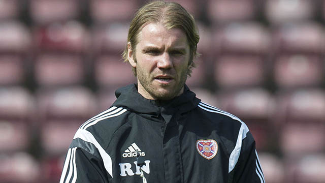Image: Robbie Neilson (Hearts) issued with complaint [Migrated]