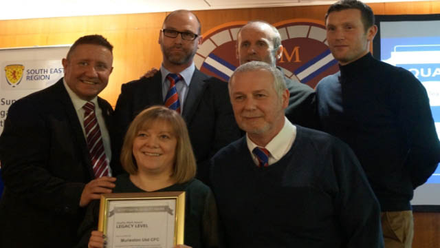 Image: Legacy award for Murieston United [Migrated]