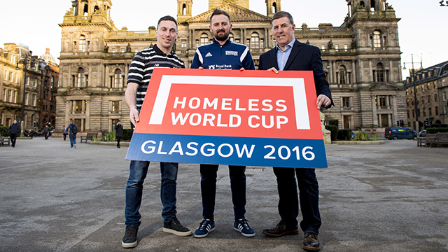 Image: Glasgow to host 2016 Homeless World Cup [Migrated]