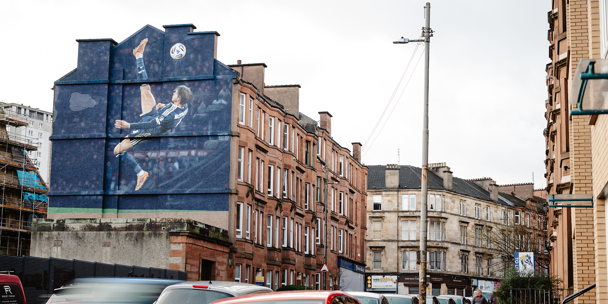 Image: adidas and Scotland National Football Team unveil mural to pay tribute to iconic Scott McTomi