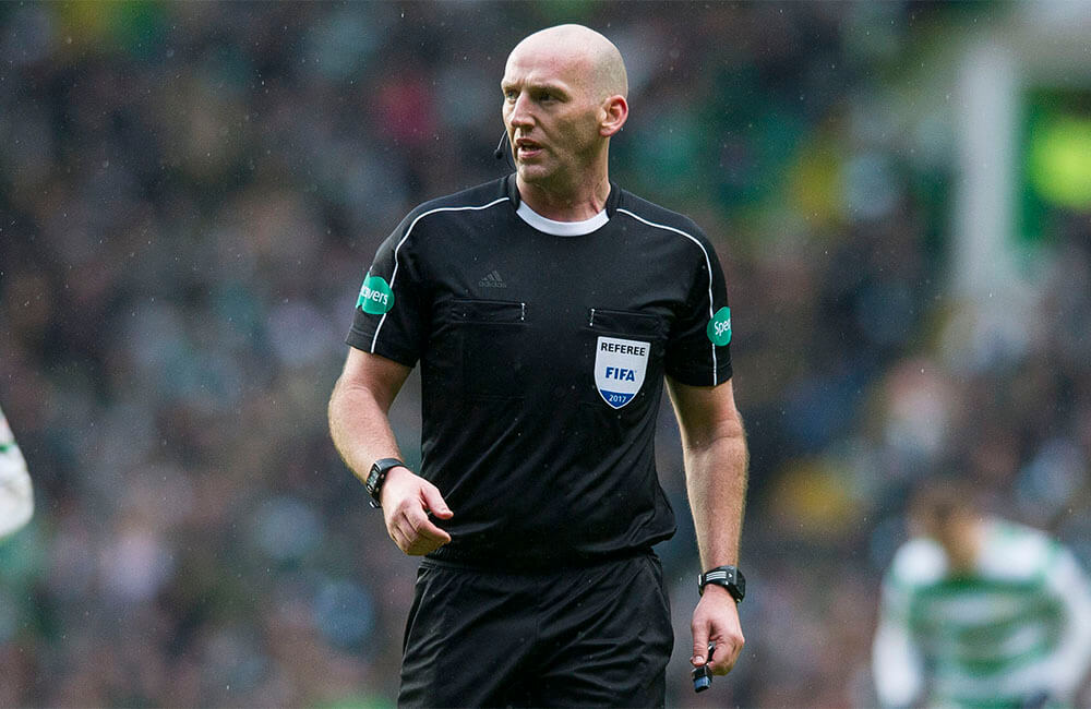 Image: Bobby Madden handed Europa League appointment on Thursday [Migrated]