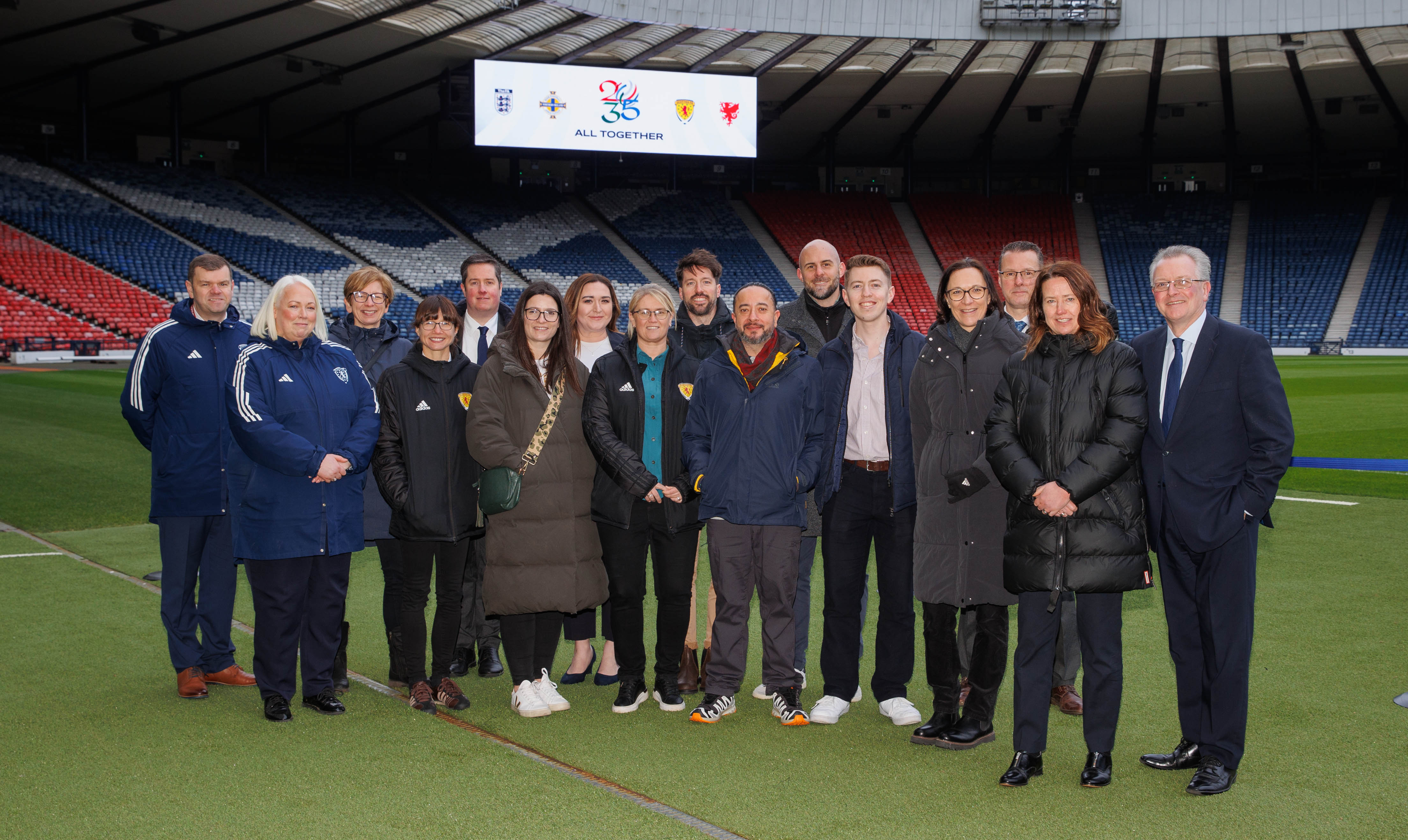 Image: UK Football Associations welcome FIFA Women's World Cup 2035 inspection visit [Migrated]
