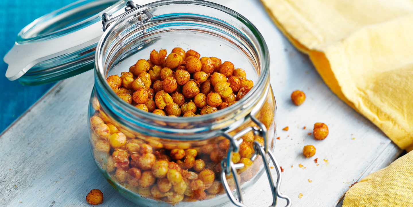 Roasted spiced chickpeas