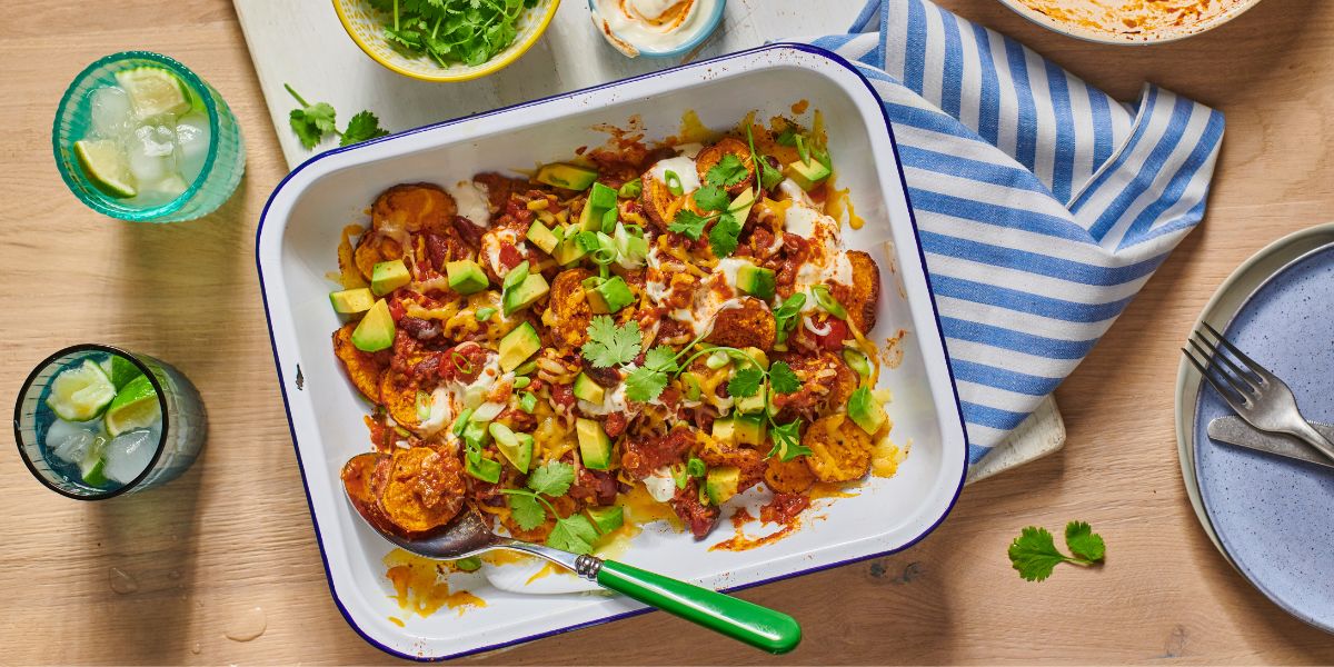 Sweet potato nachos 