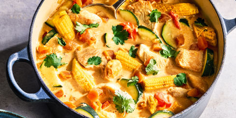 Fruity chicken curry 