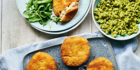 Thai Green curry-flavoured fishcakes