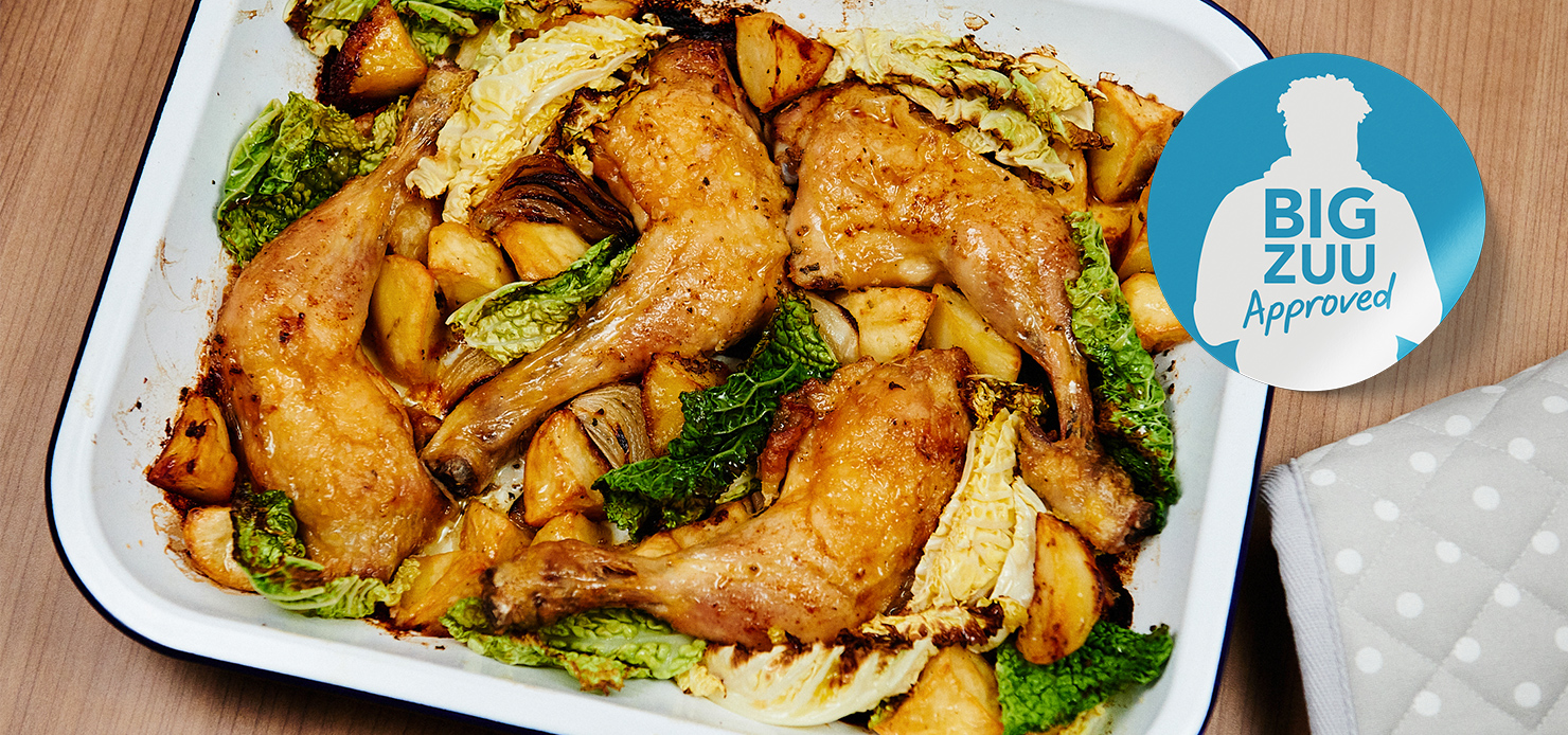 Roast chicken traybake Coop