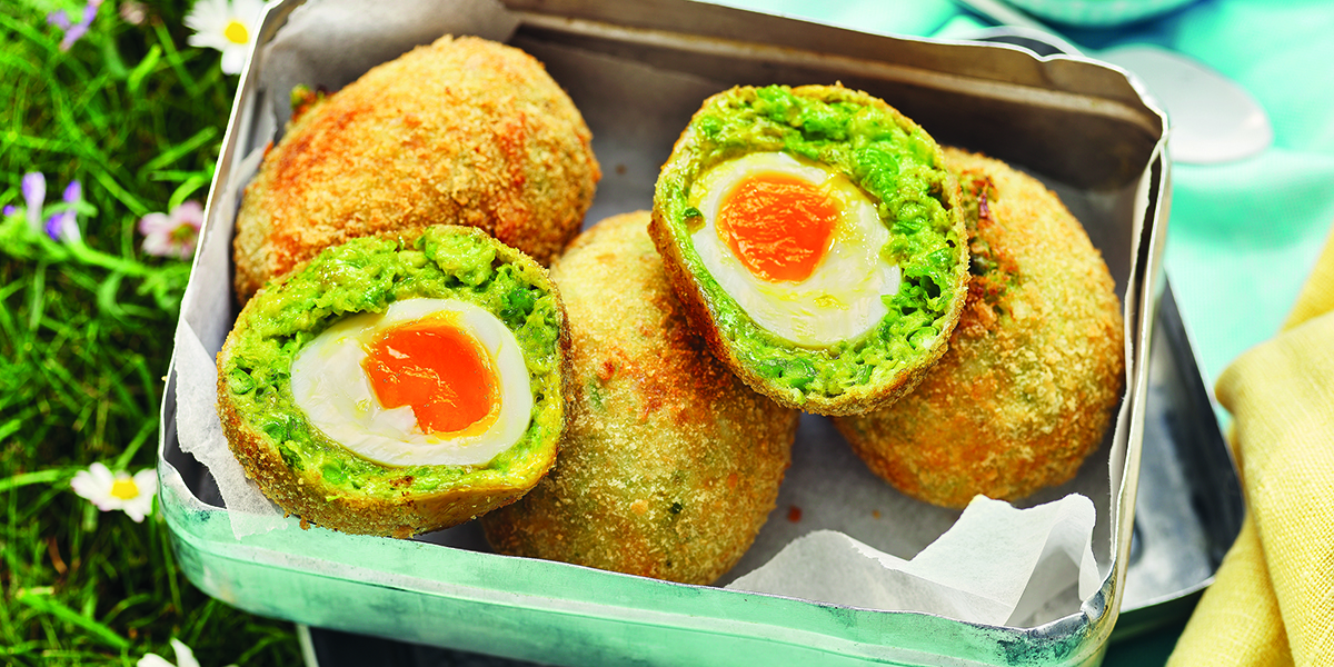 Veggie scotch eggs - Co-op