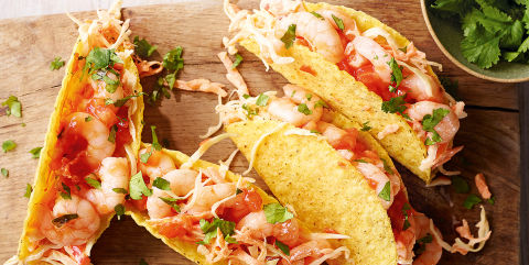 Easy prawn tacos