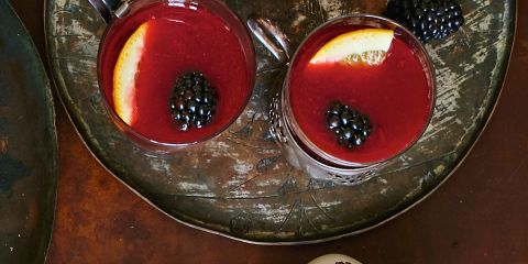 Mulled midnight magic mocktail