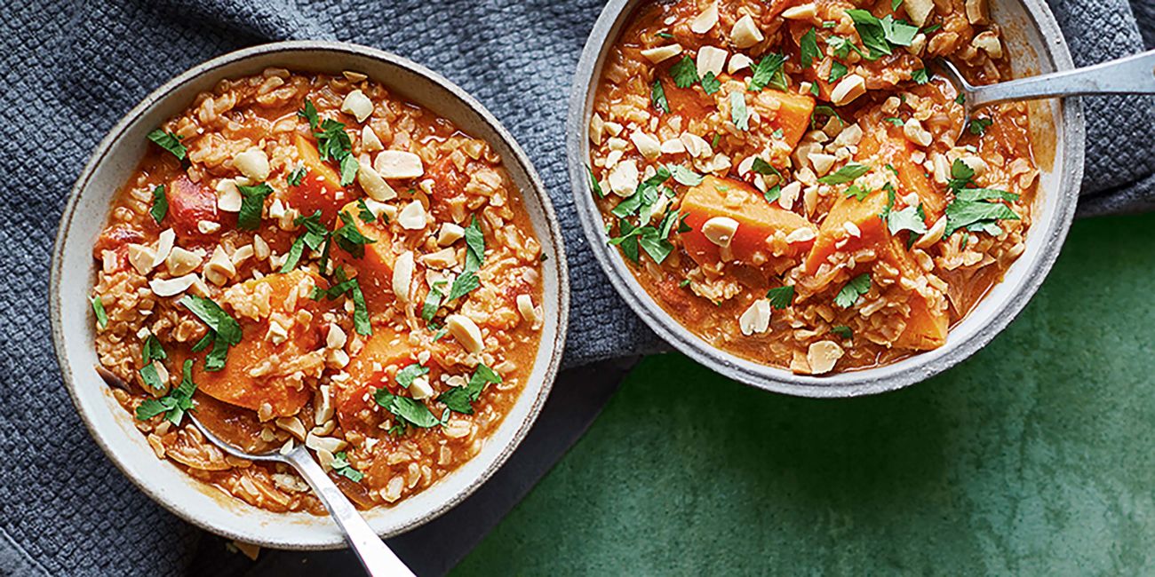 Sweet potato and peanut stew