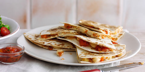 Veggie quesadillas