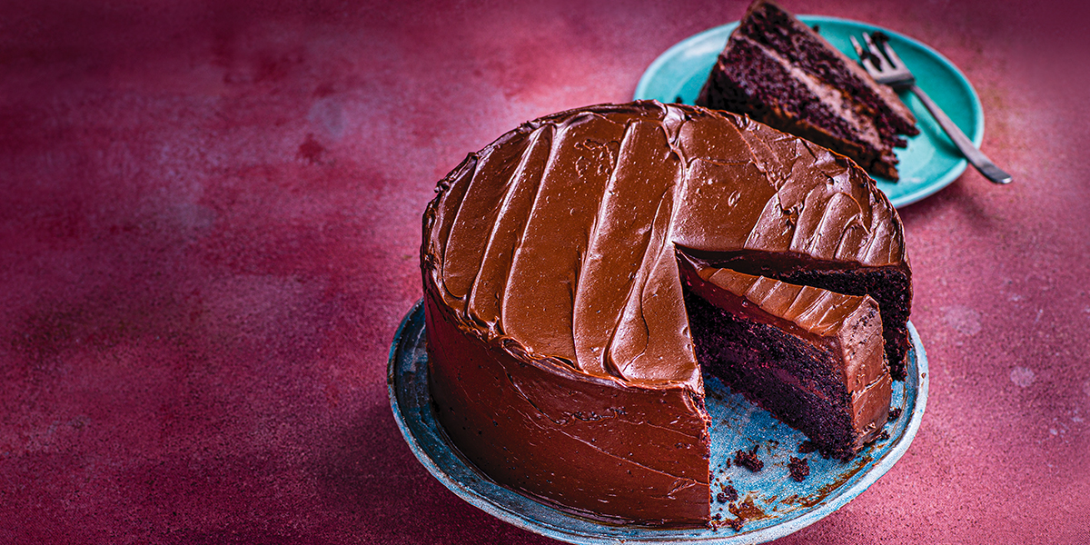 Best Fudgy Chocolate Cake  Cafe Delites