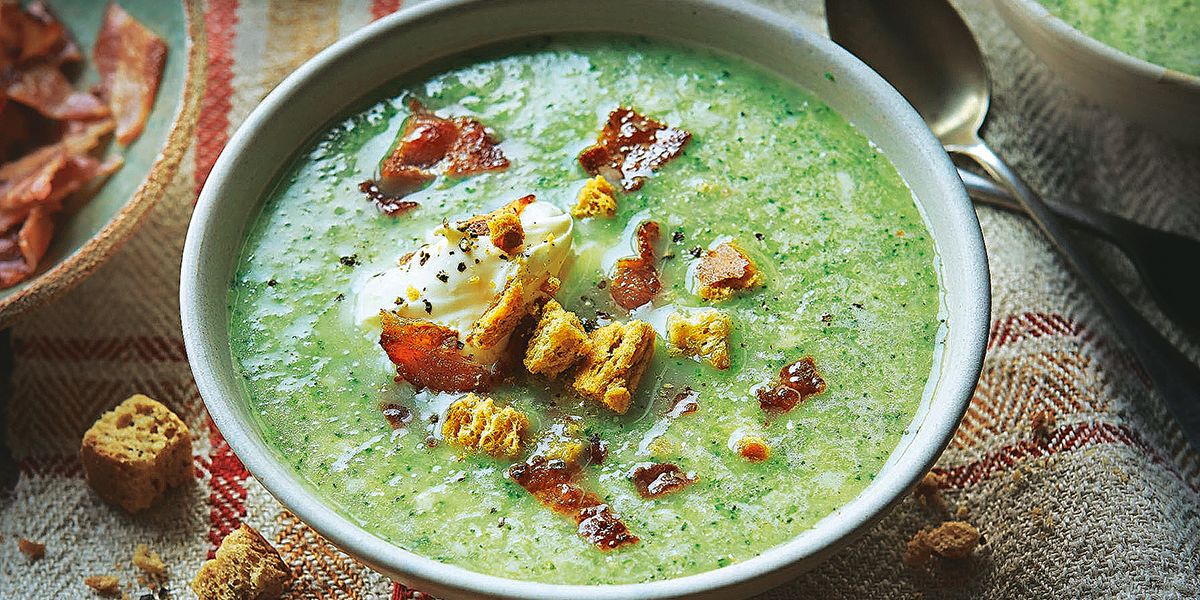 Broccoli cheese soup 
