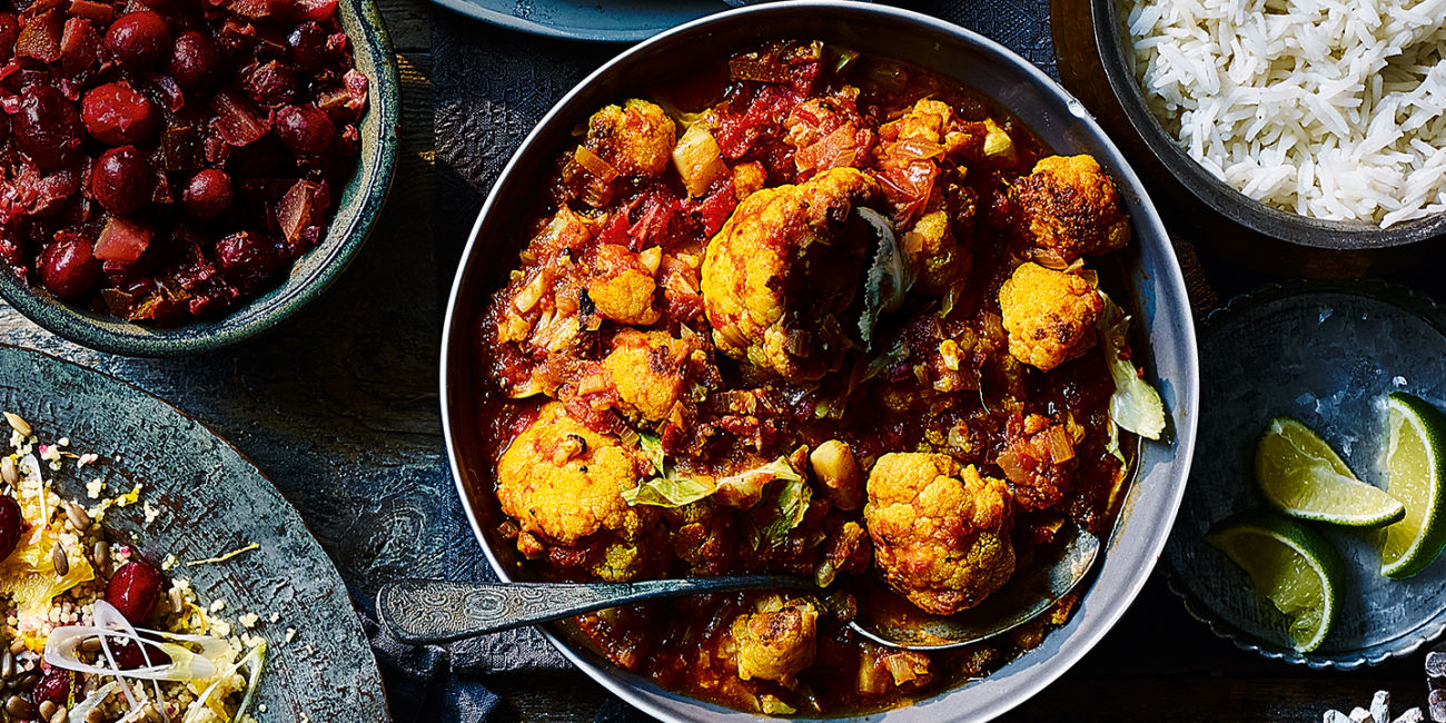 Slow cooker cauli curry