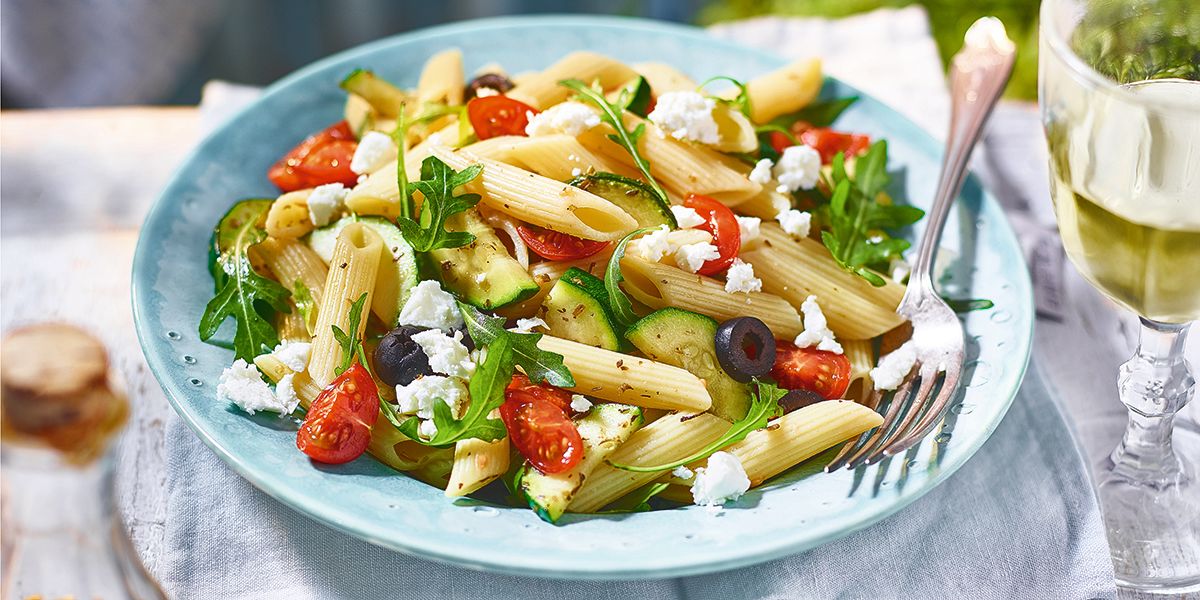 Feta & olive pasta