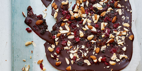 Nutty Christmas bark