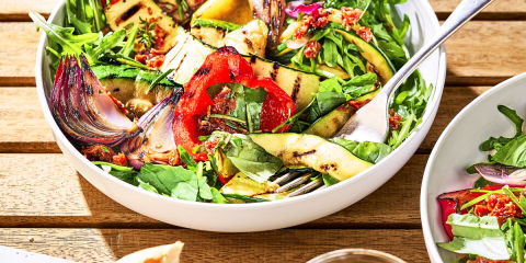 Mediterranean vegetable salad