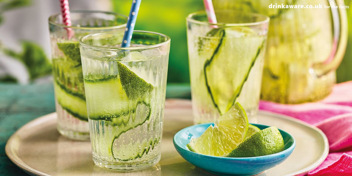 Cucumber & rosemary spritz