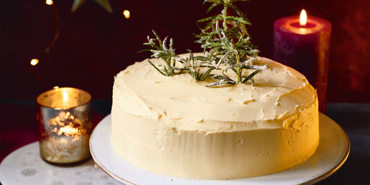 Christmas tree cake