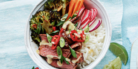 Korean beef bulgogi bowl