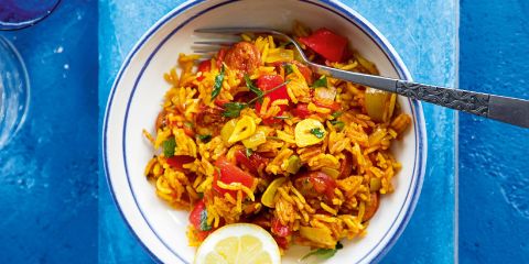 Easy paella style rice