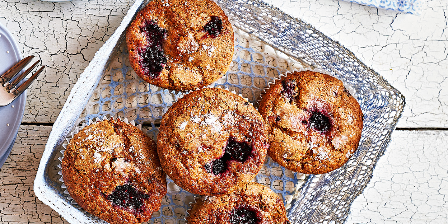 image of Blackberry and Apple Muffins recipe by Co-op